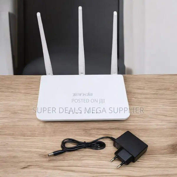 Tenda Triple Antenna Wifi Router for Fast Stable Connections