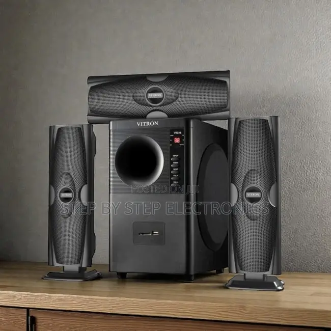 Remote Controlled Vitron V635 3.1 Channel Bluetooth Speaker System