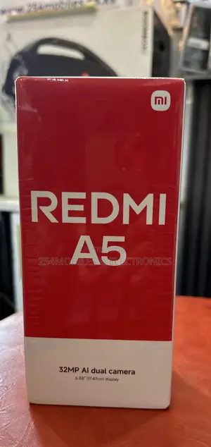 New Xiaomi Redmi A5 4G 128 GB Black