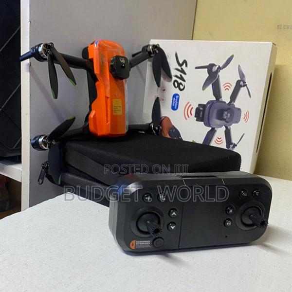 Powerful Electric Cam Pan-Tilt S118 Brushless Motor Drone With Dual Hd