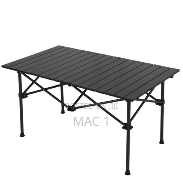 Strong Foldable Metallic Table – Heavy-Duty Multi-Purpose - main view