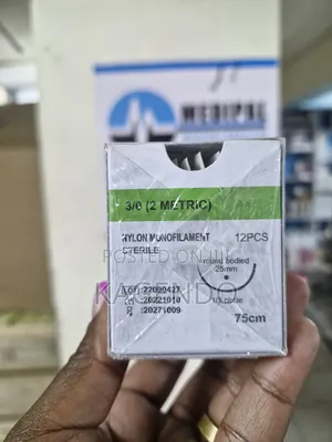 Nylon Suture Rb 3/0