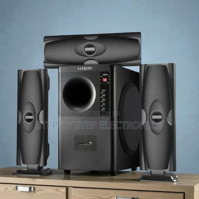 Plug and Play Vitron V635 3.1 Channel Sound Speaker System