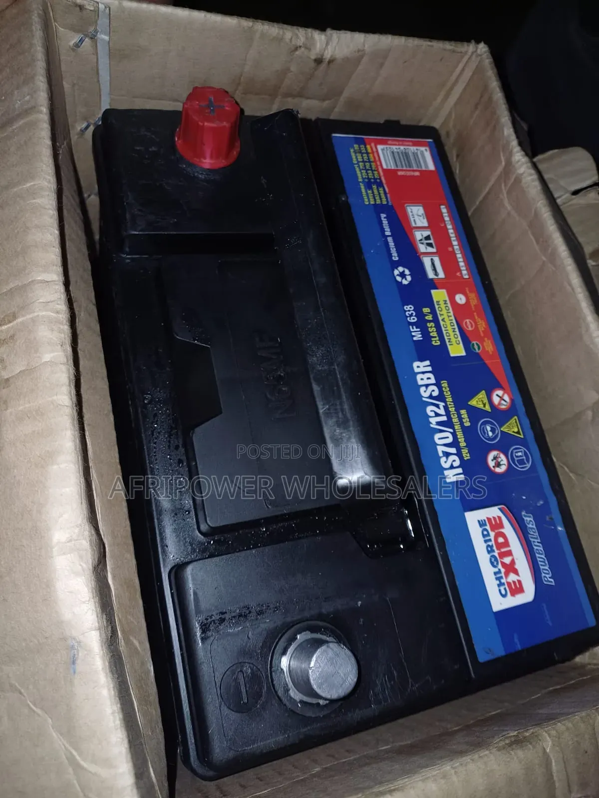 Chloride Exide Power Ns70 /65ah Battery Maintenance Free