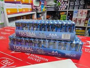 Tocebal Super Heavy Duty Batteries Aa / Aaa 60pcs Pack