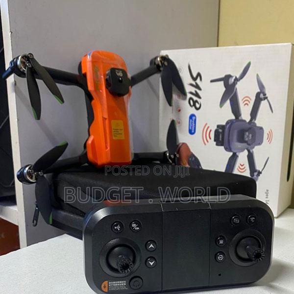 Powerful Long-Lasting Remote Control Ages14+S118 Brushless Motor Drone
