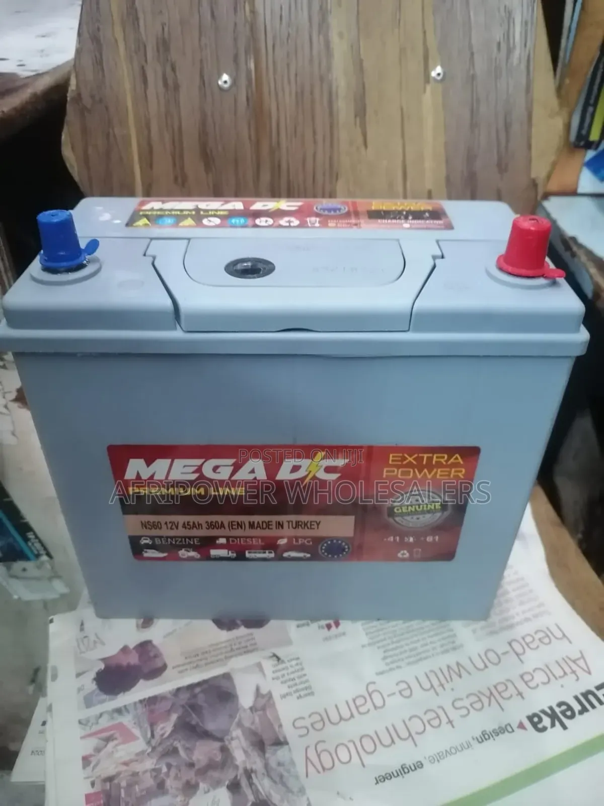 Mega Dc Ns60 Car Battery Mf