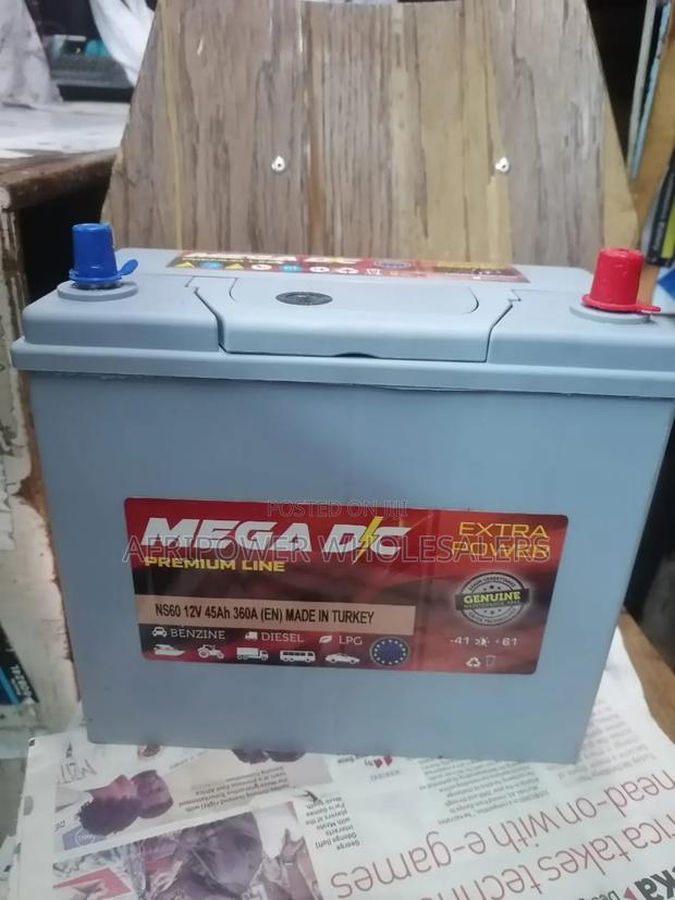 Mega Dc Ns60 Car Battery Mf - thumbnail 2