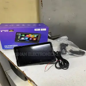 Modern Car Stereo Touch Display