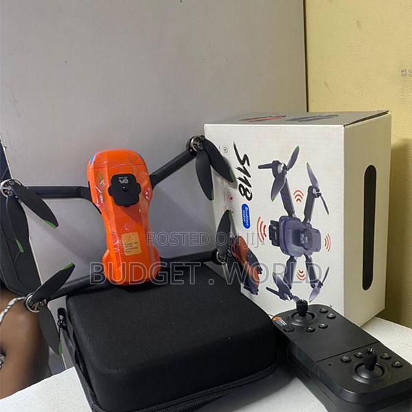Brushless Motor< Rc FPV Drone S118 Drone With Camera 3 Batteries