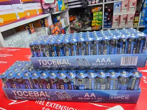 Tocebal Super Heavy Duty Aa / Aaa Batteries 60pcs Pack