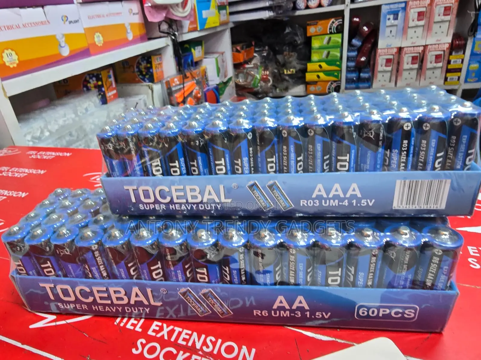 Tocebal Super Heavy Duty Batteries for Remotes Clocks