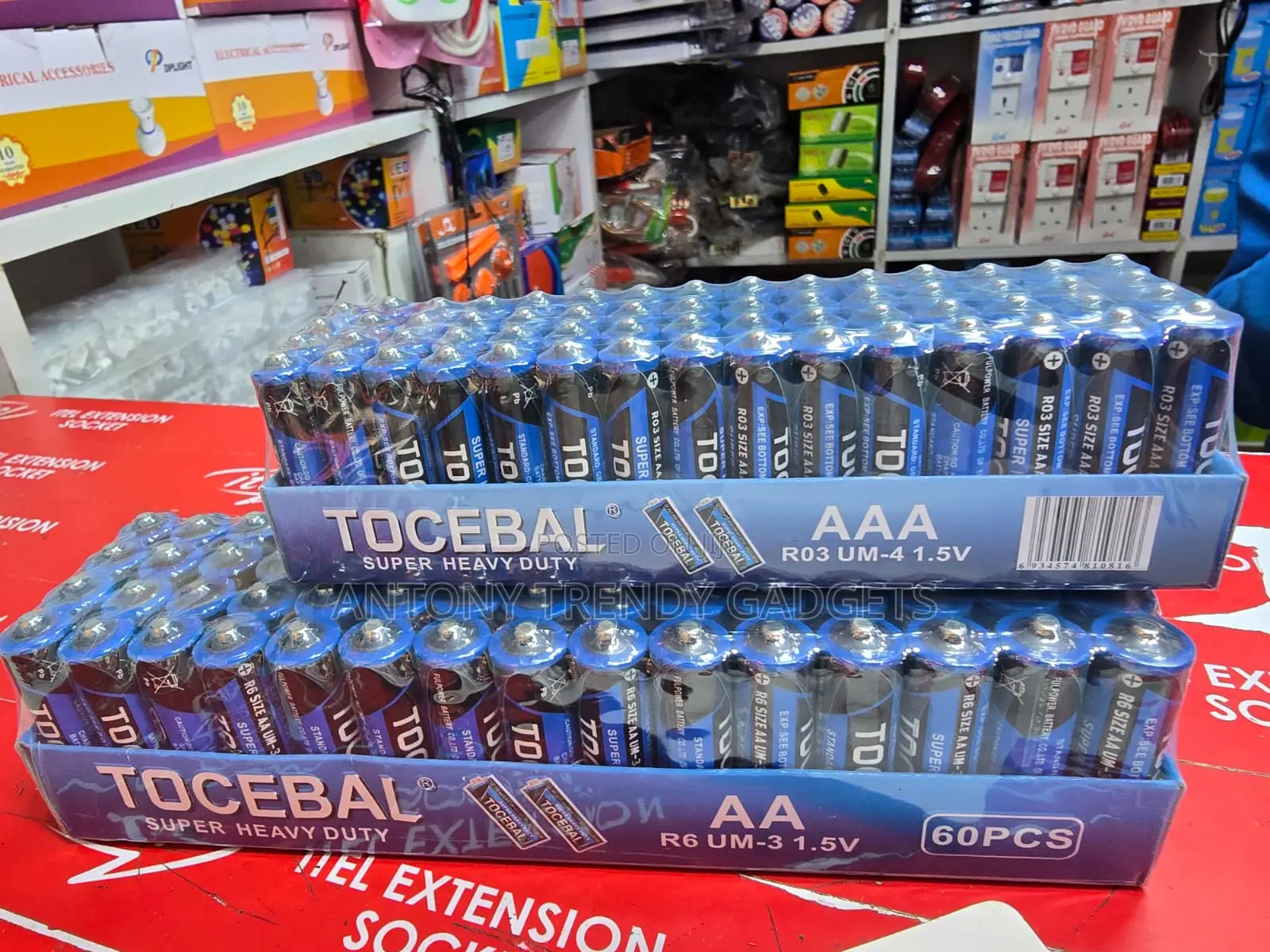 Tocebal Super Heavy Duty Batteries for Remotes Clocks