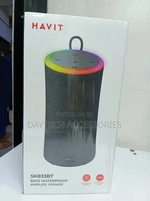 This Is a Havit Sk833bt Portable Bass Waterproof Wireless Speaker.