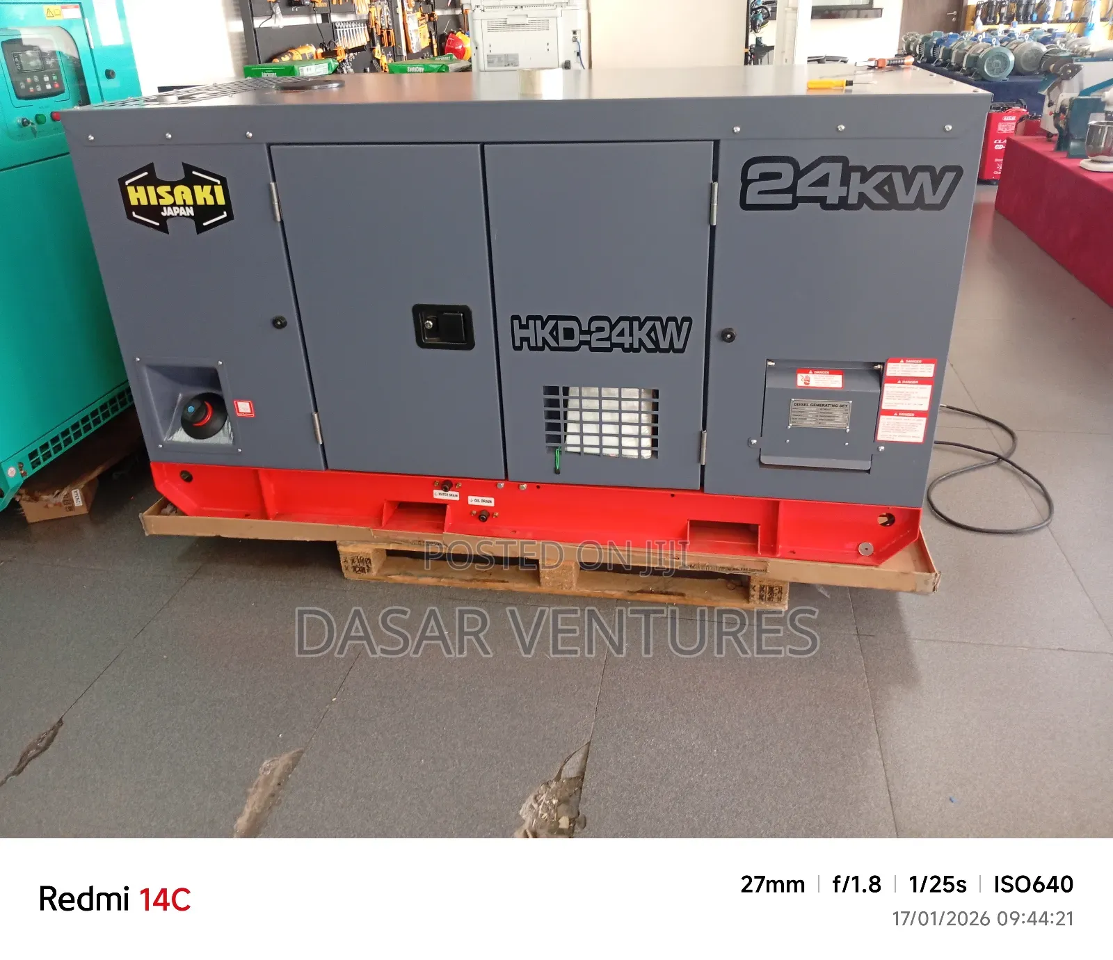 Generator 30kva Hisaki Japan