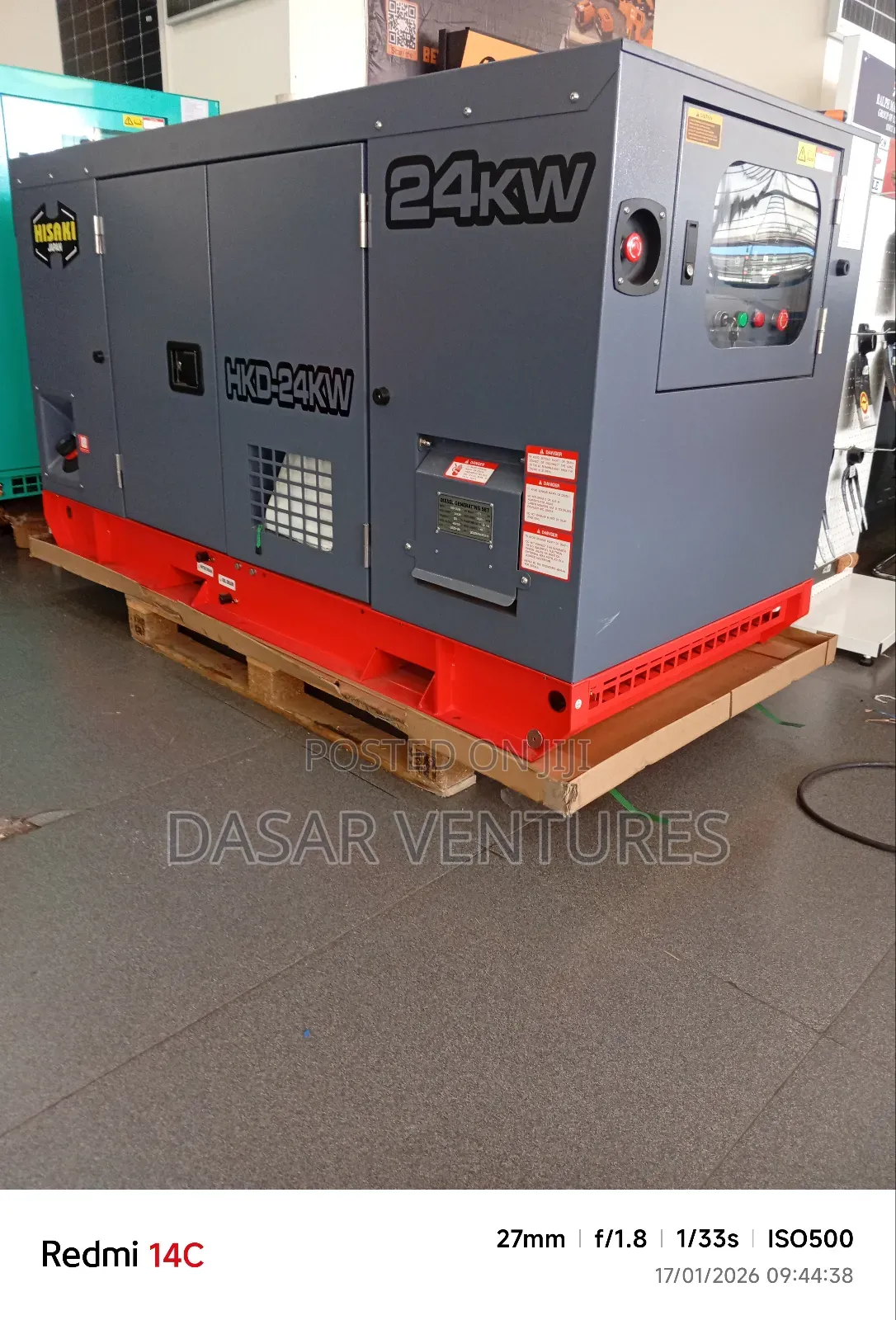 Generator 30kva Hisaki Japan