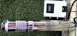 70m Solar Submersible Pump Comes With the Control Box.