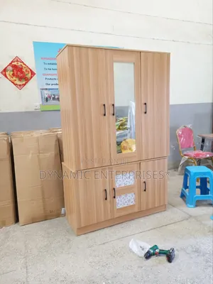 3-Door Combination Wardrobe.