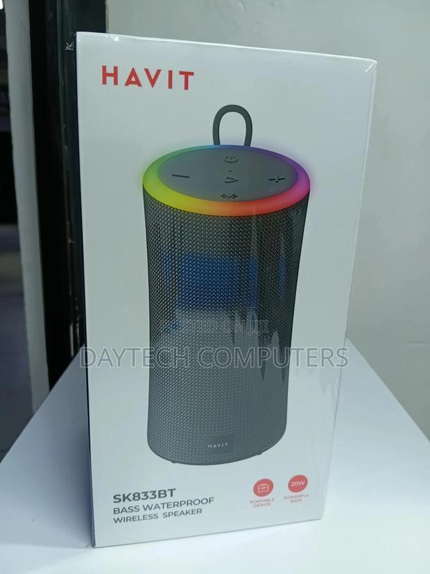 Havit Ring Light Wireless Speaker - Large - Black (Hav-Sk833bt) - main view