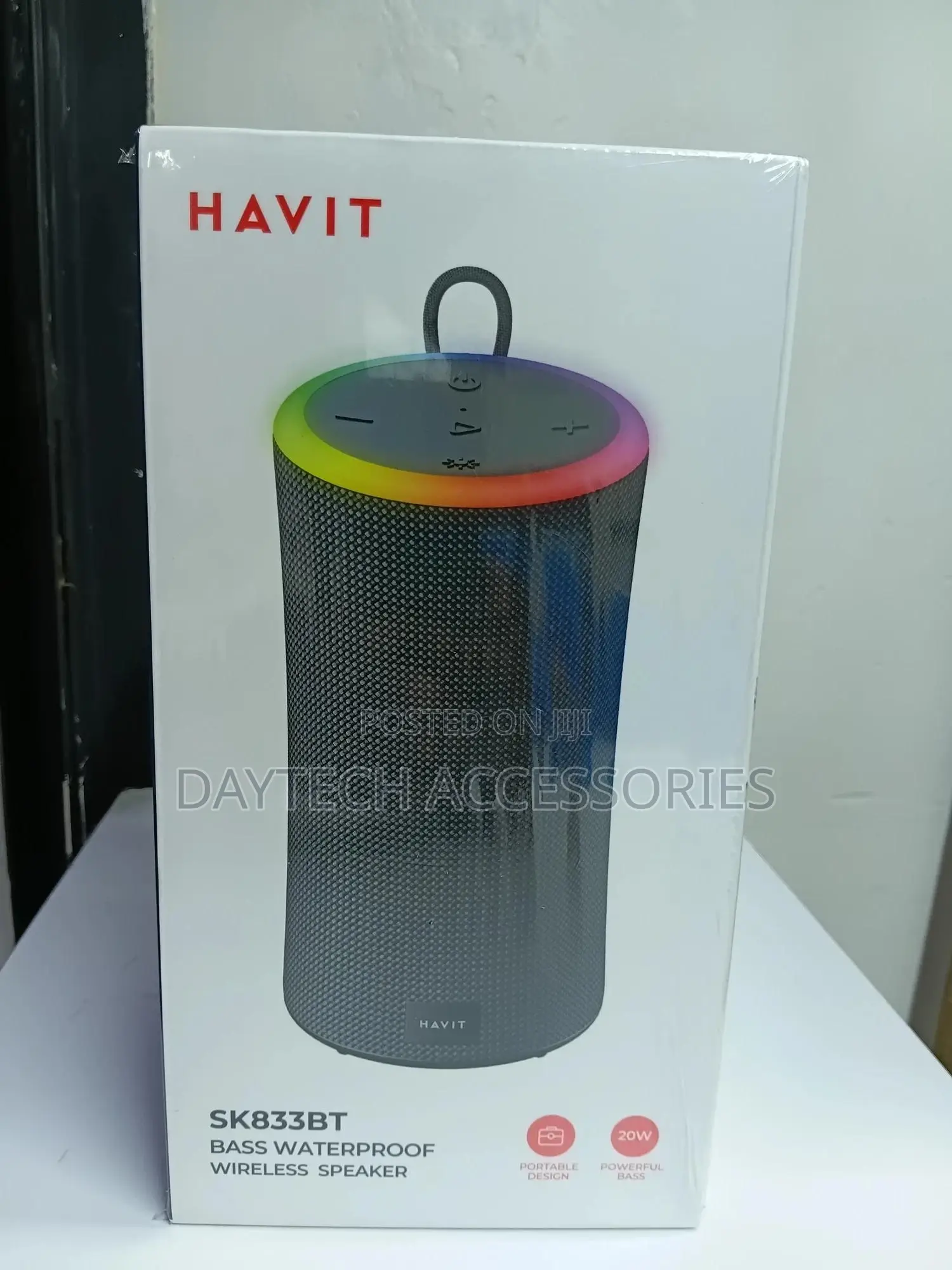 Havit Sk833bt Bass Waterproof Wireless Bluetooth Speaker.