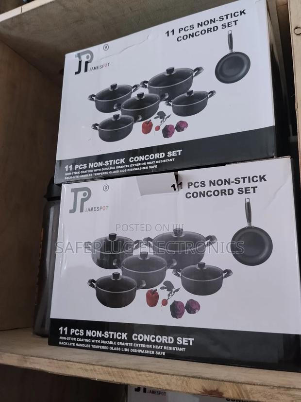 11-Pc Jp Nonstick Cookware Set + Free Pan! - Heavy Duty" - main view
