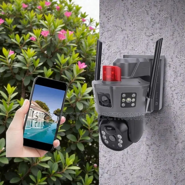 Built in Microphone Loud Speaker Electric 4g PTZ Camera