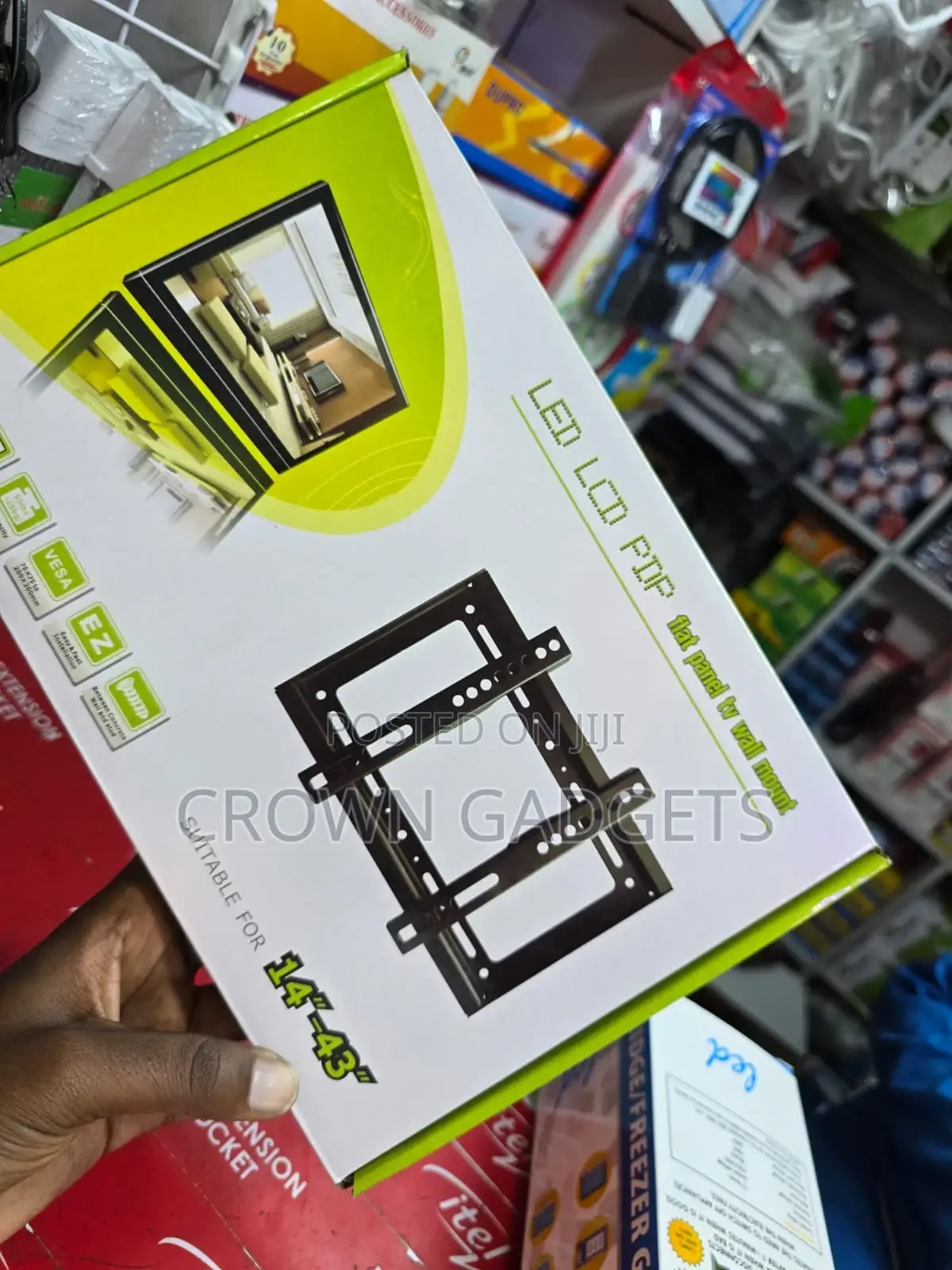 Led LCD Tv Wall Mount 14–43 Inches Strong Fixed Bracket