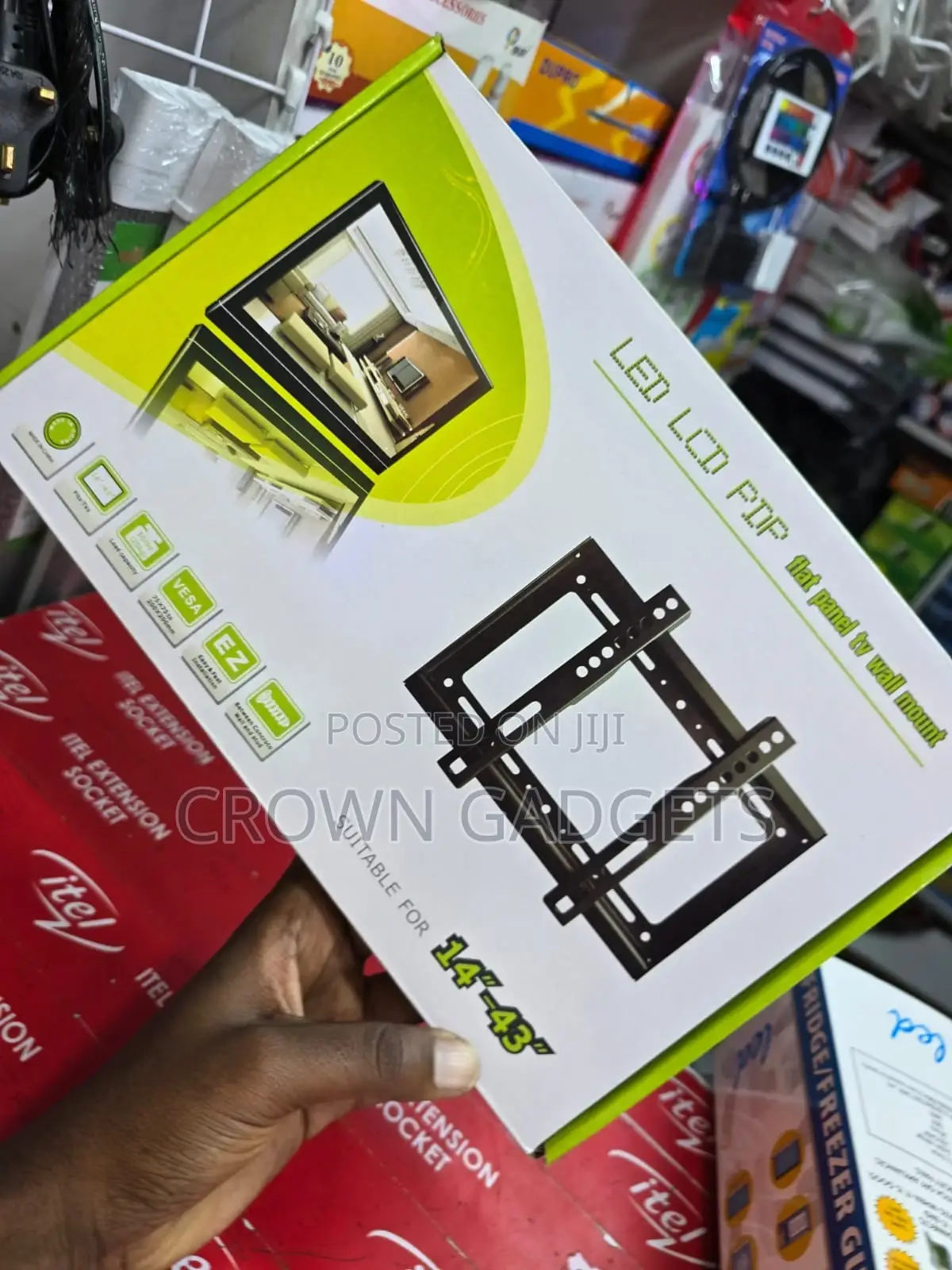 Fixed Tv Wall Mount for Led LCD Screens 14–43 Inches