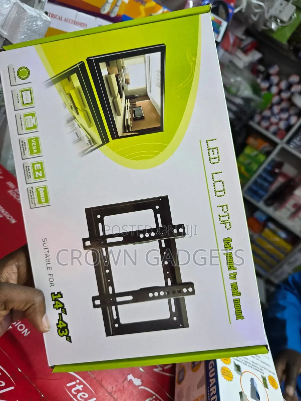 Fixed Tv Wall Mount for Led LCD Screens 14–43 Inches