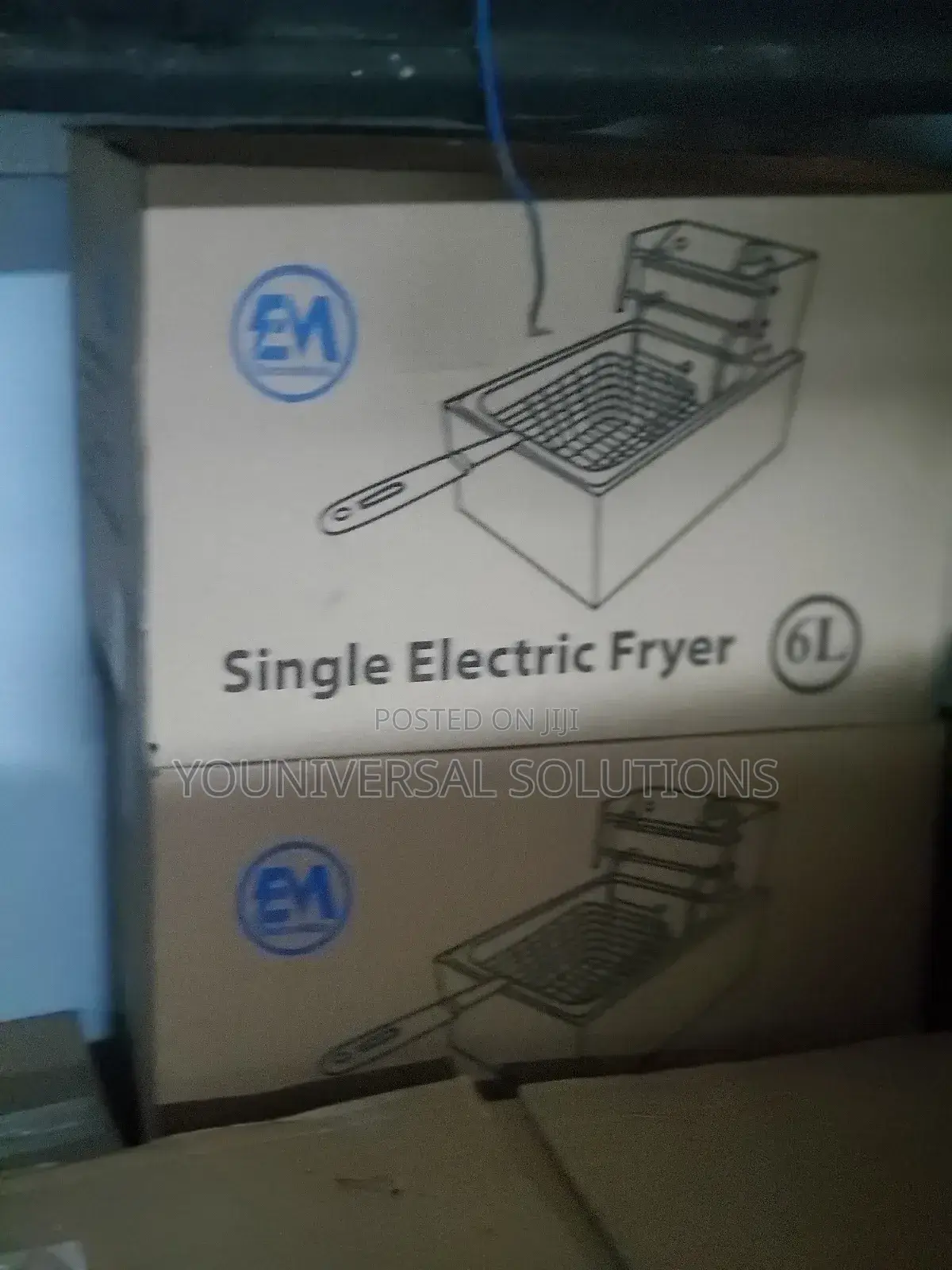 Single Deep Fryer Em
