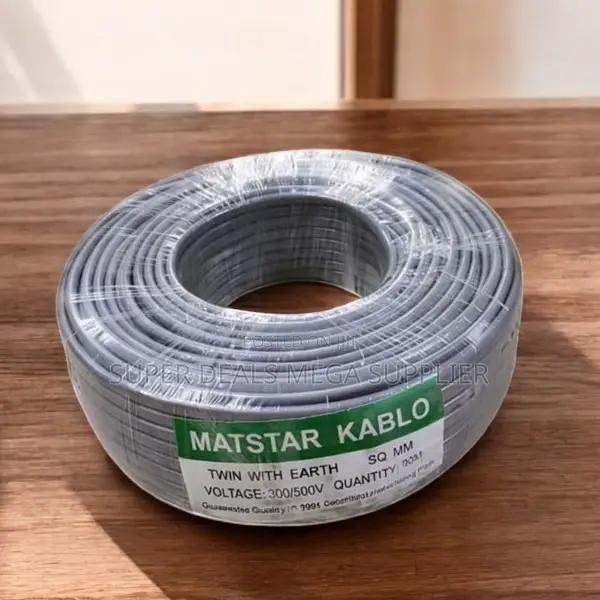 Better Flexibility 2.5mm 90m Twin With Earth Flat Electrical Cable
