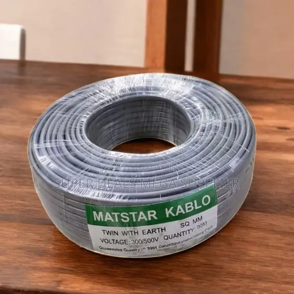Resistant to Moisture 2.5mm 90m Twin With Earth Flat Electrical Cable