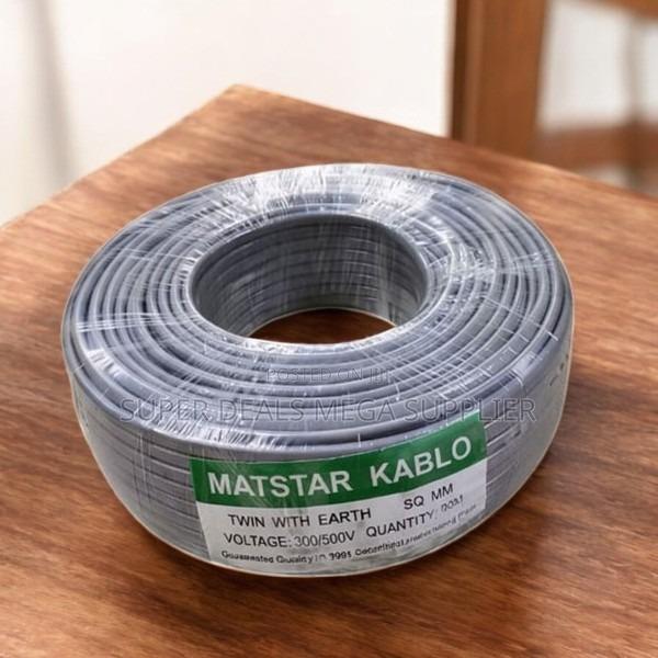 Cost Effective 2.5mm 90m Twin With Earth Flat Electrical Wiring Cable
