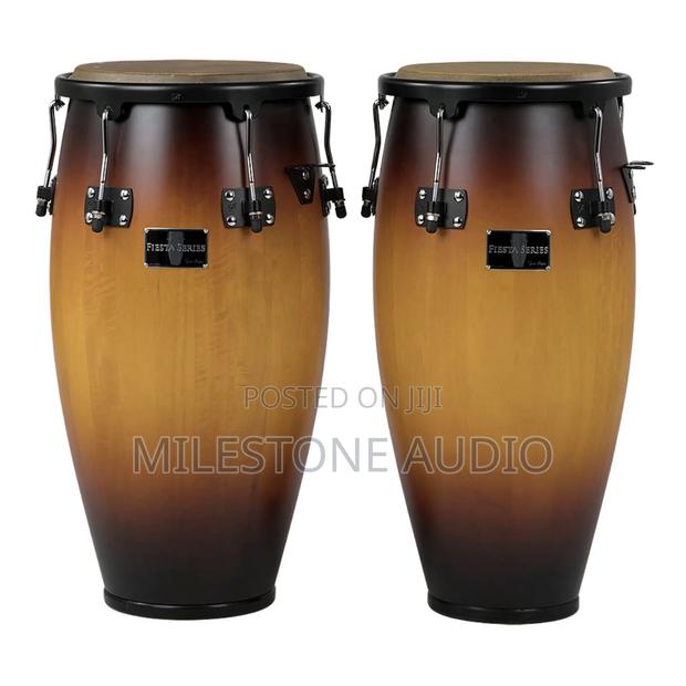 Gon Bops Fiesta Series 11/12 Conga Set – Sunburst Finish