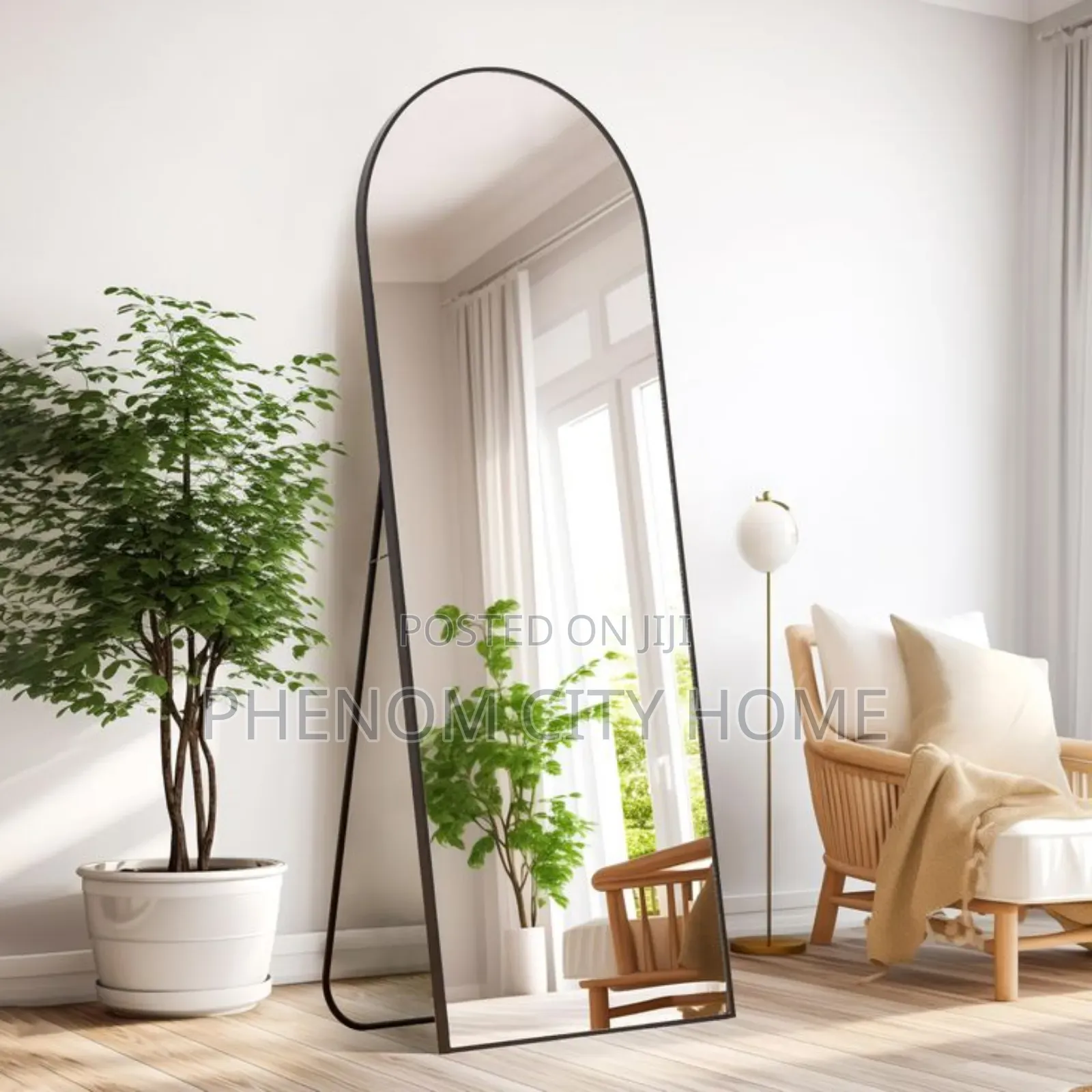 Metal Frame Arched Decor Mirrors