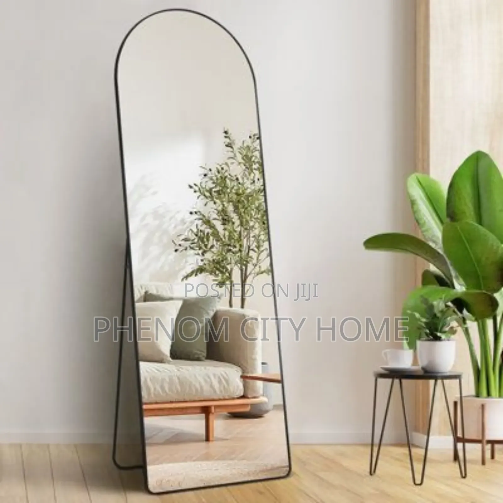 Metal Frame Arched Decor Mirrors