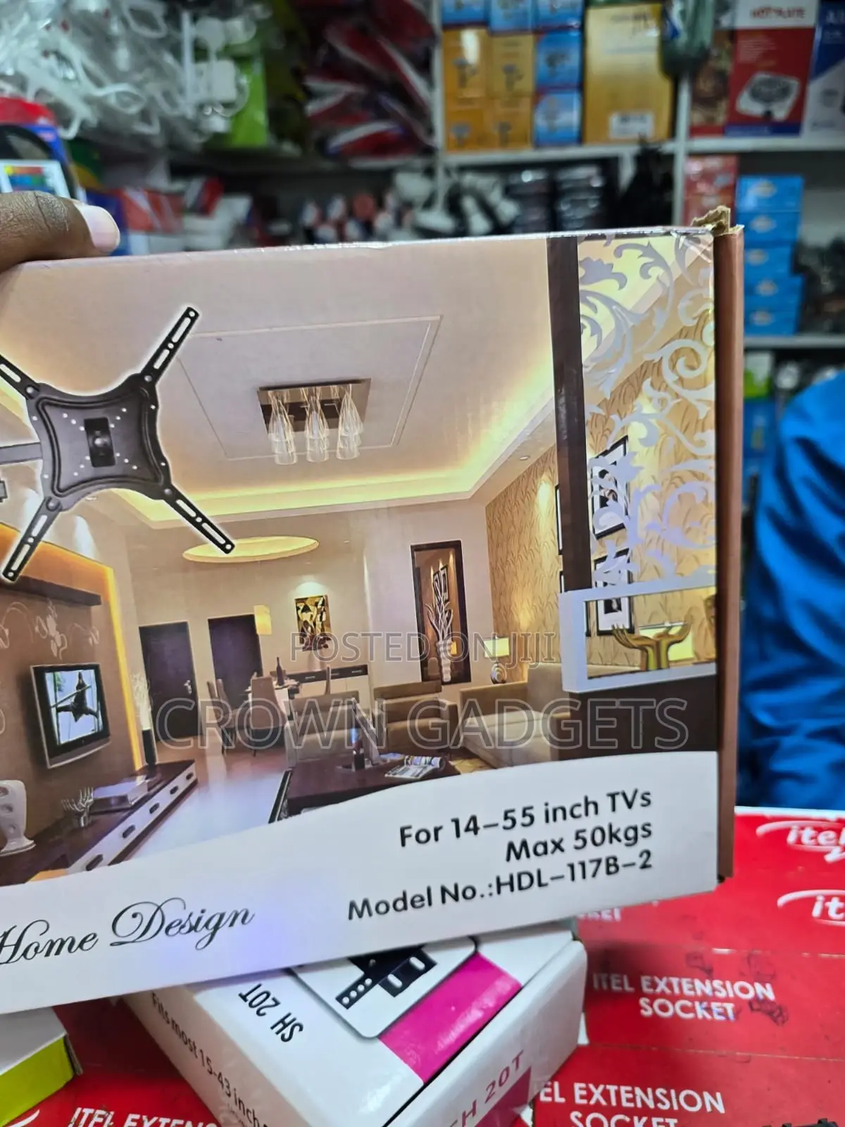 Heavy Duty Full Motion Tv Wall Bracket HDL-117b-2