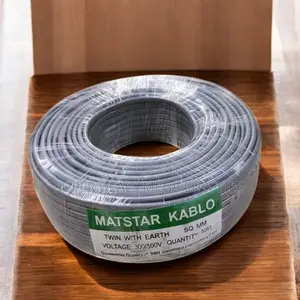 Flame Retardant, High Conductivity 2.5mm 90m Twin With Earth Cable