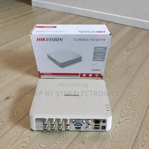 Quality Ensured Hikvision 8 Ch Turbo Hd Upto 1080p DVR Machine- White