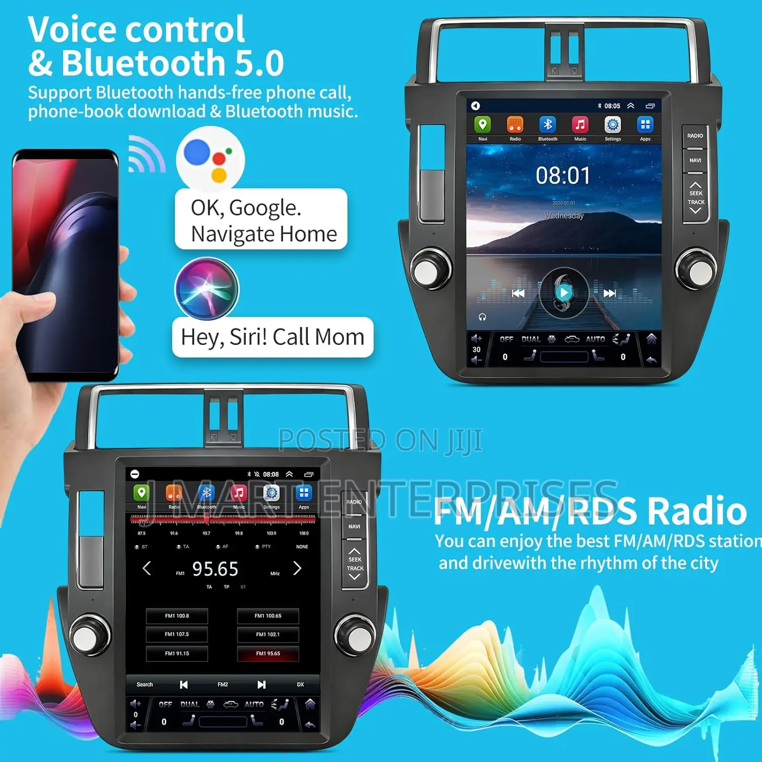 Car Radio Stereo for Toyota Land Cruiser Prado