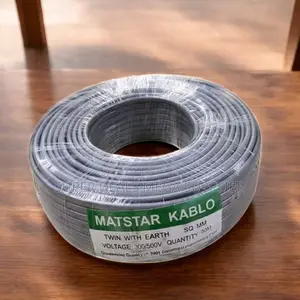 Stable Performance, Flame Retardant 2.5mm 90m Twin With Earth Cable