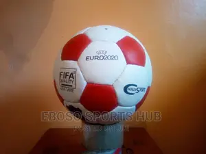 Original Leather Football Red and White