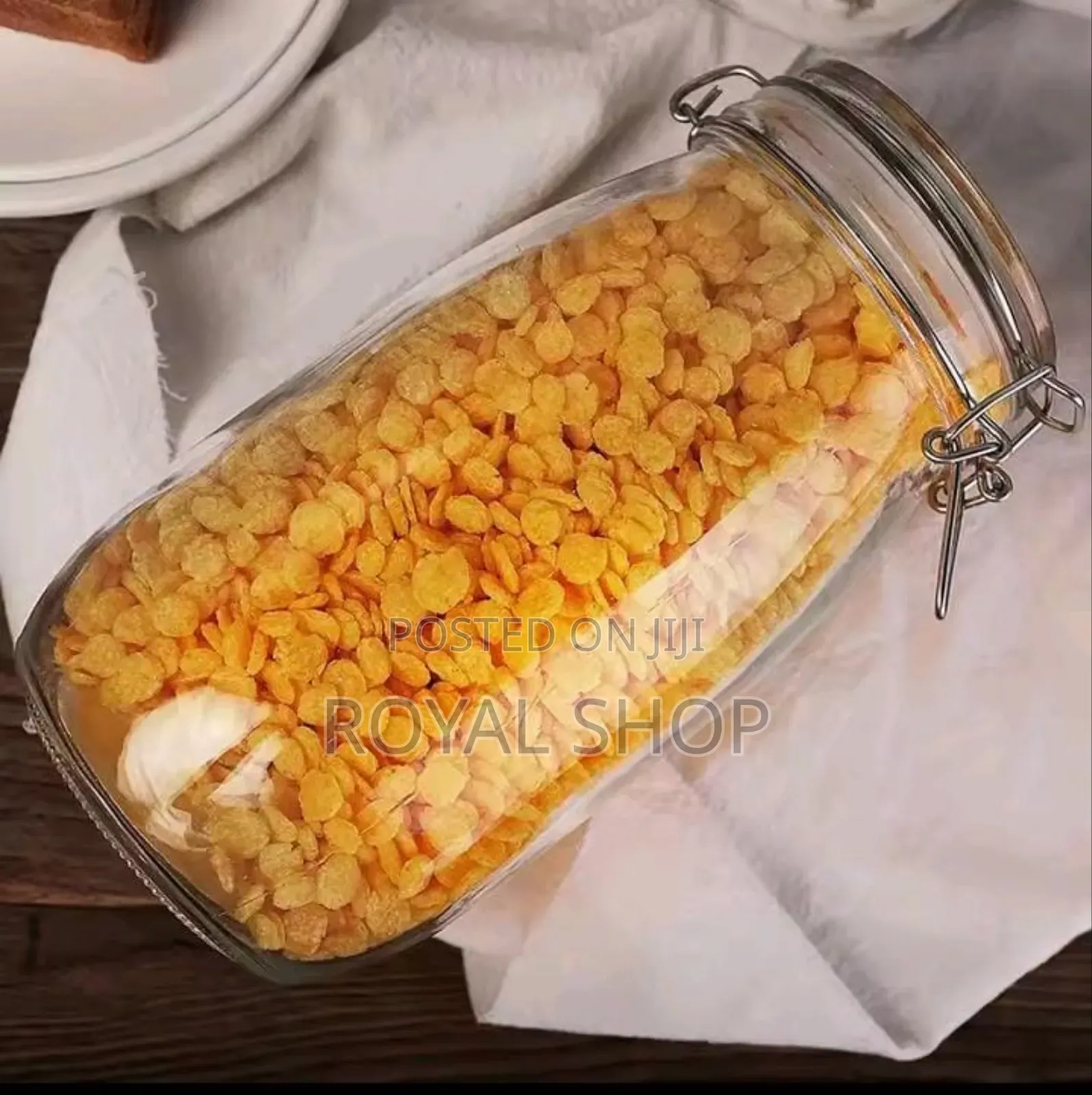 * Airtight Storage / Fermentation Clip Top Jars