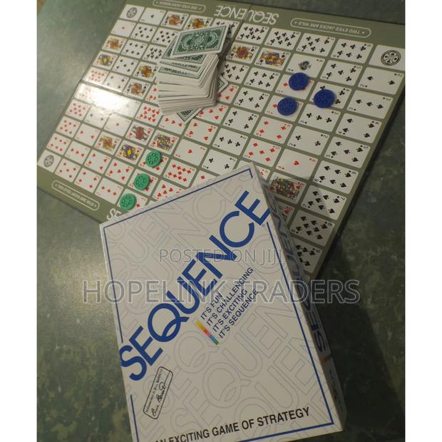 Board Game, Sequence Game, - main view