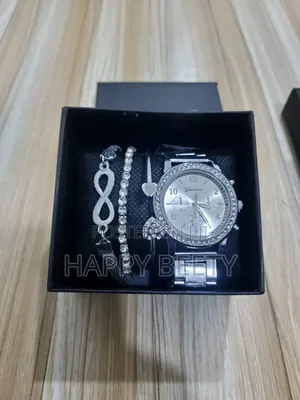 *4 in 1 Infinity Watch Set Elegant Ladies Set
