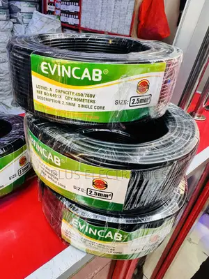 Evincab 2.5mm Single Core Wiring Cable 90m(Black) – Clean Top