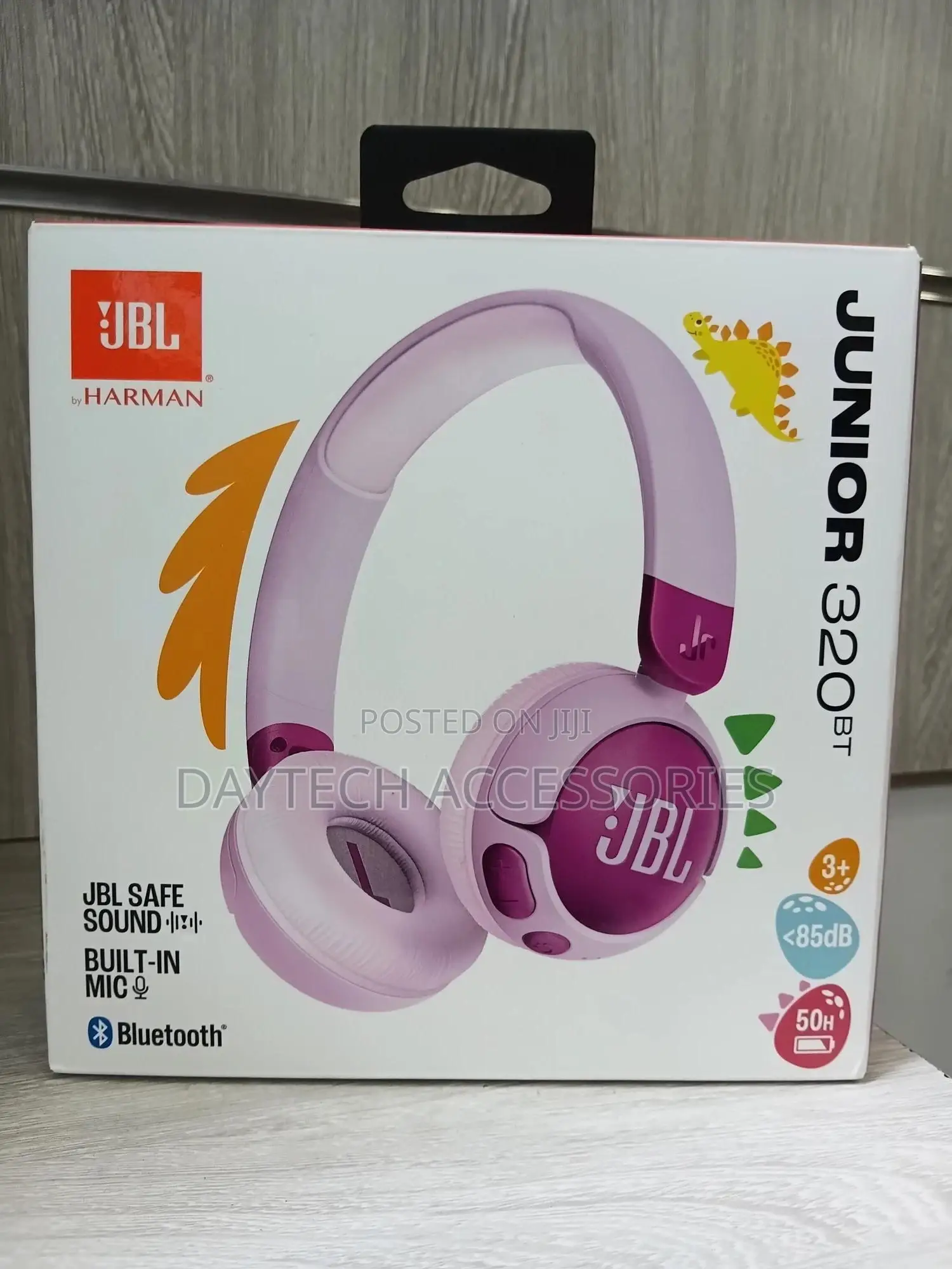 JBL Junior 320bt Kids Wireless on-Ear Headphones.