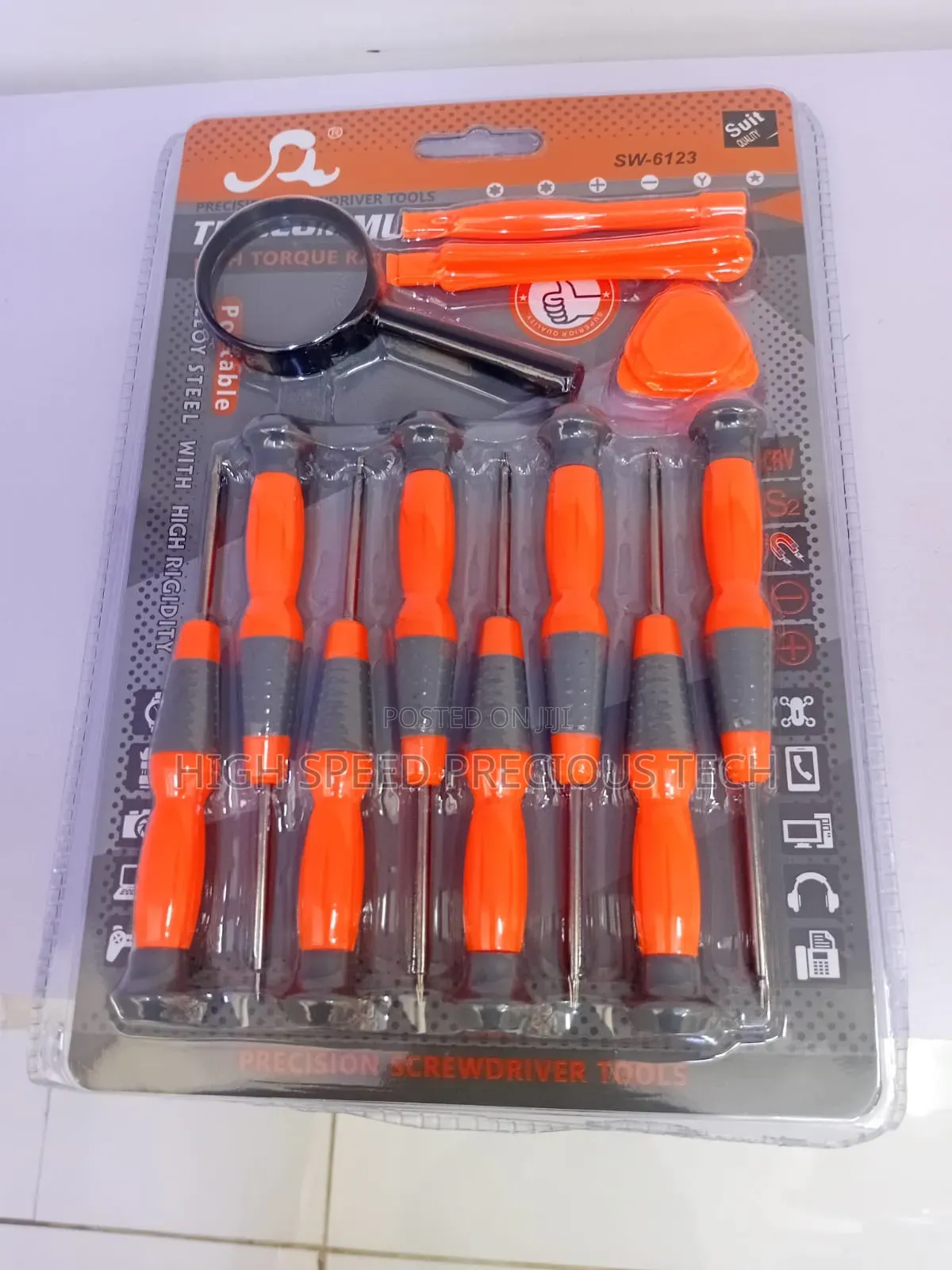 11pcs Precision Screwdriver Set Sw6123