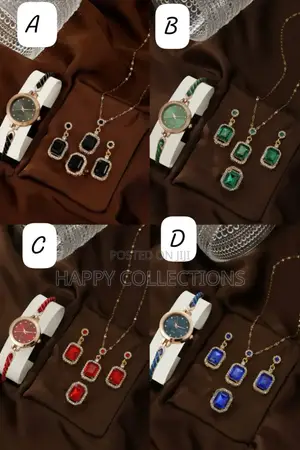 *4pc Set Elegant Ladies Gift Set*(Diamond)