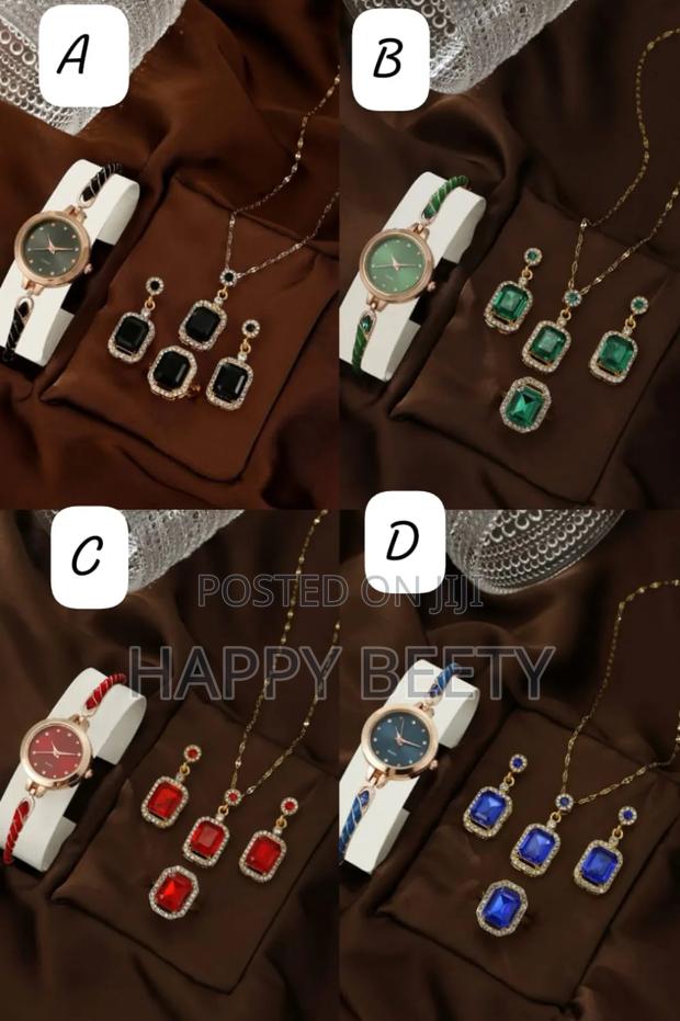 *4pc Set Elegant Ladies Gift Set*(Diamond)